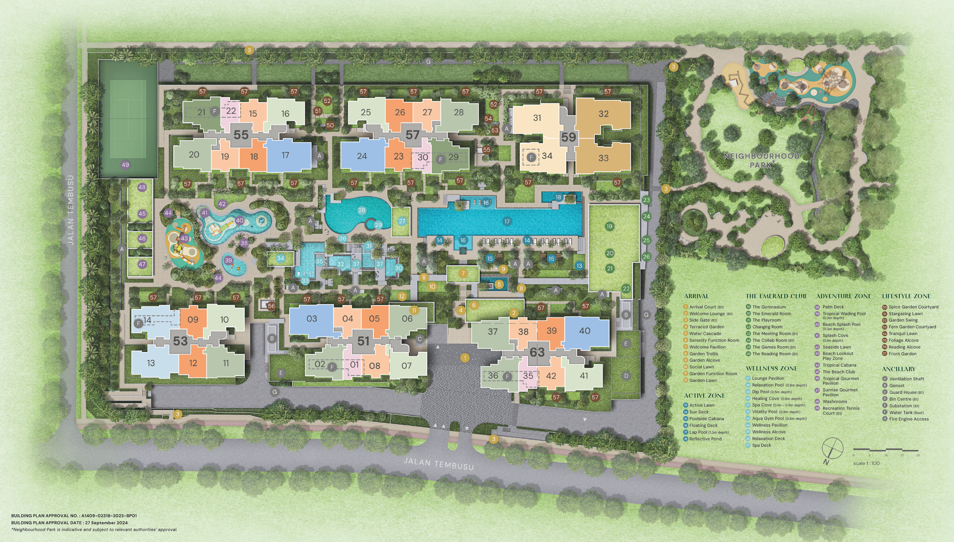 Emerald Of Katong Site Plan